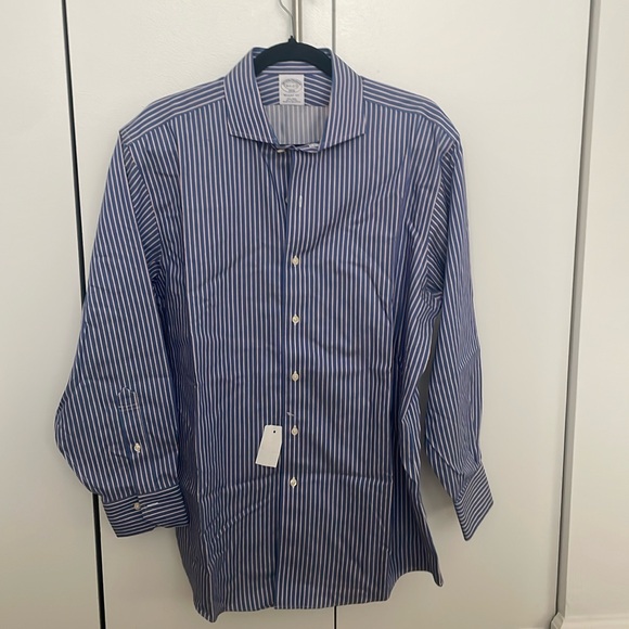 [Brooks Brothers] striped men’s button down - Picture 1 of 6